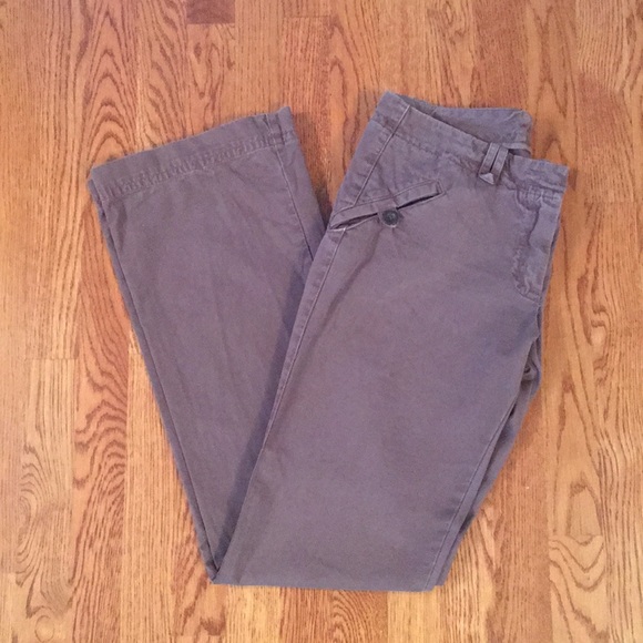Benetton 100% cotton brown pants - Picture 1 of 5